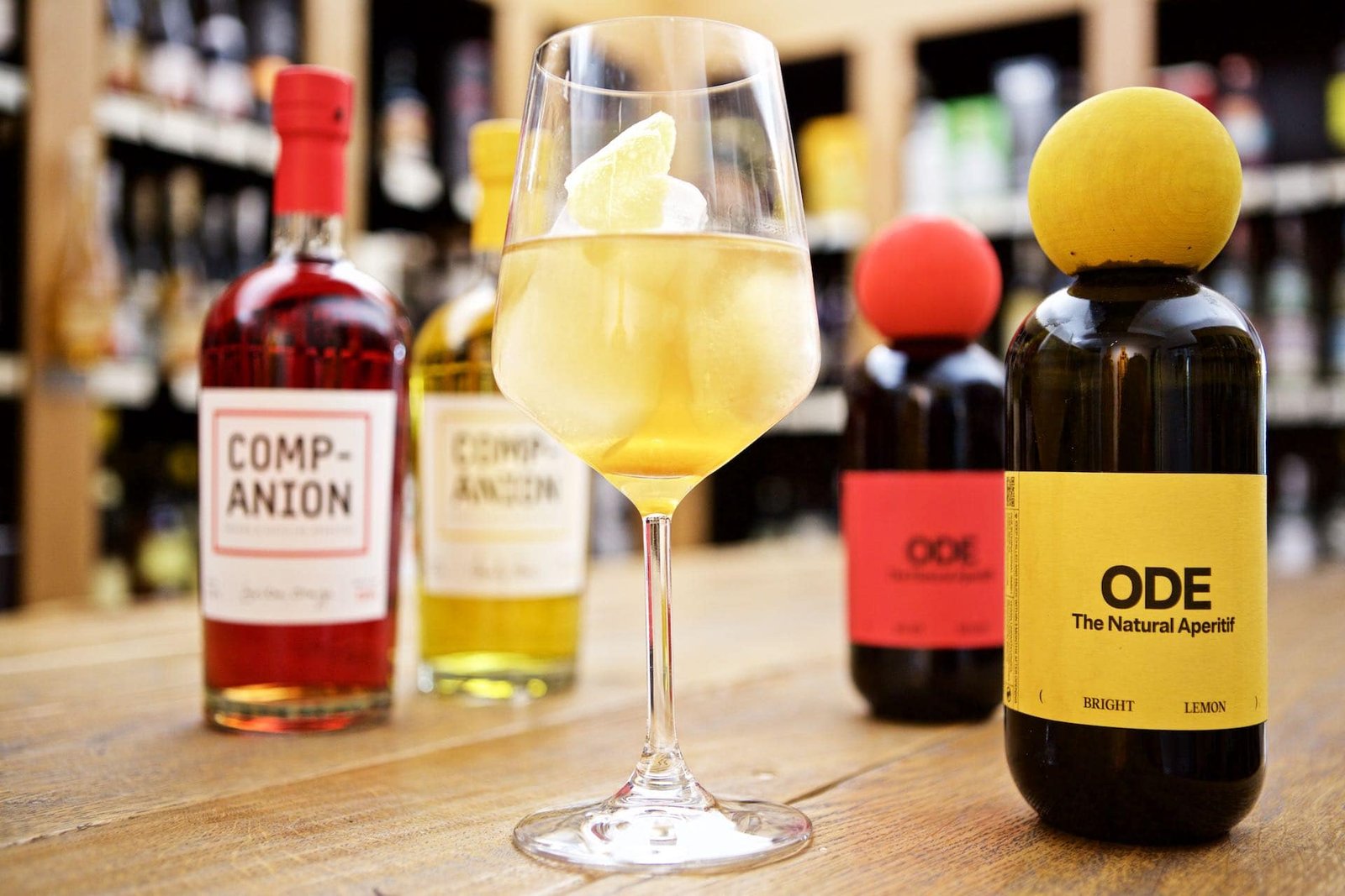 Ode Spritz im Weinglas