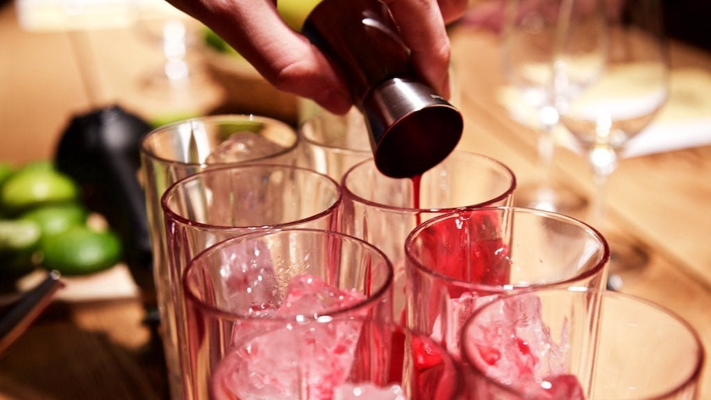 The Blushing mit Mezcal Atenco
